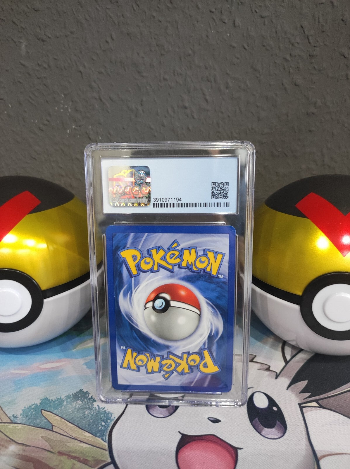 Pokémon Karte Magcargo 41/115 ex Verborgene Mächte Reverse Stamp PSA CGC 9,5 10