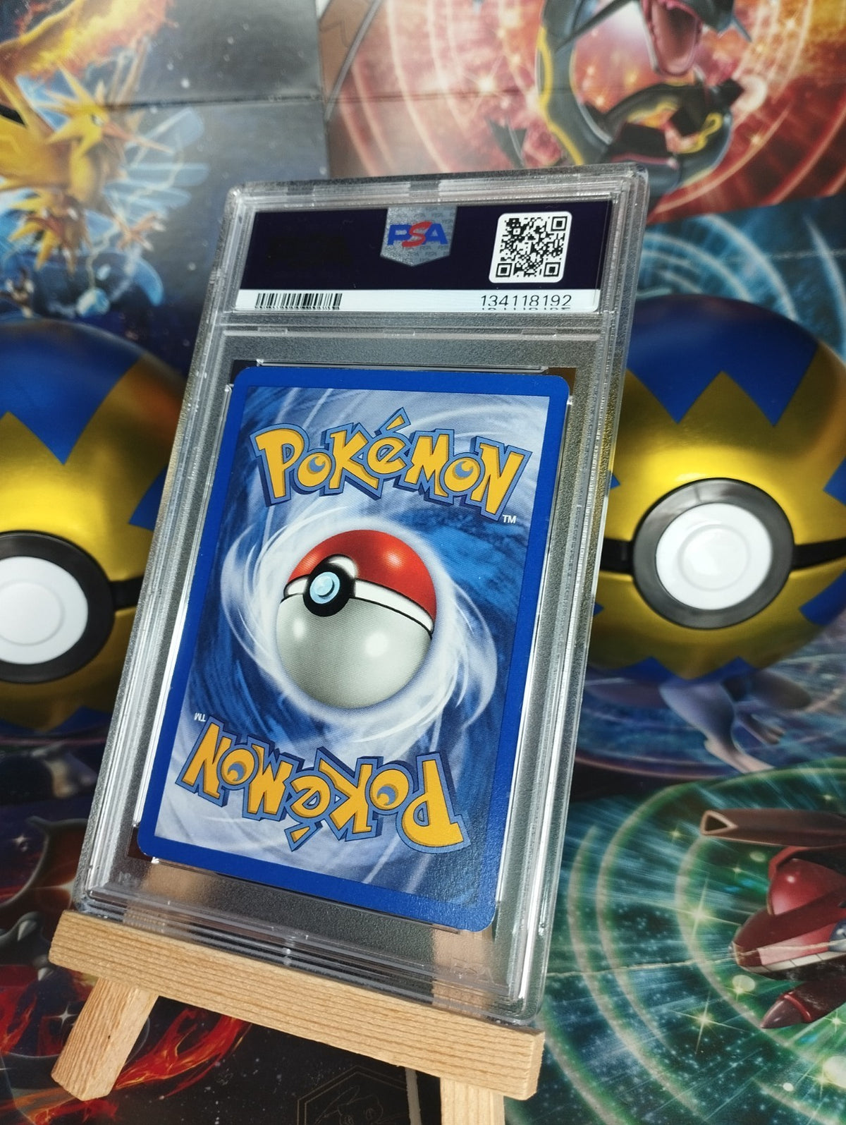 Pokémon Nidoran 82/110 Legendary Collection Reverse Firework Holo WOTC PSA 7