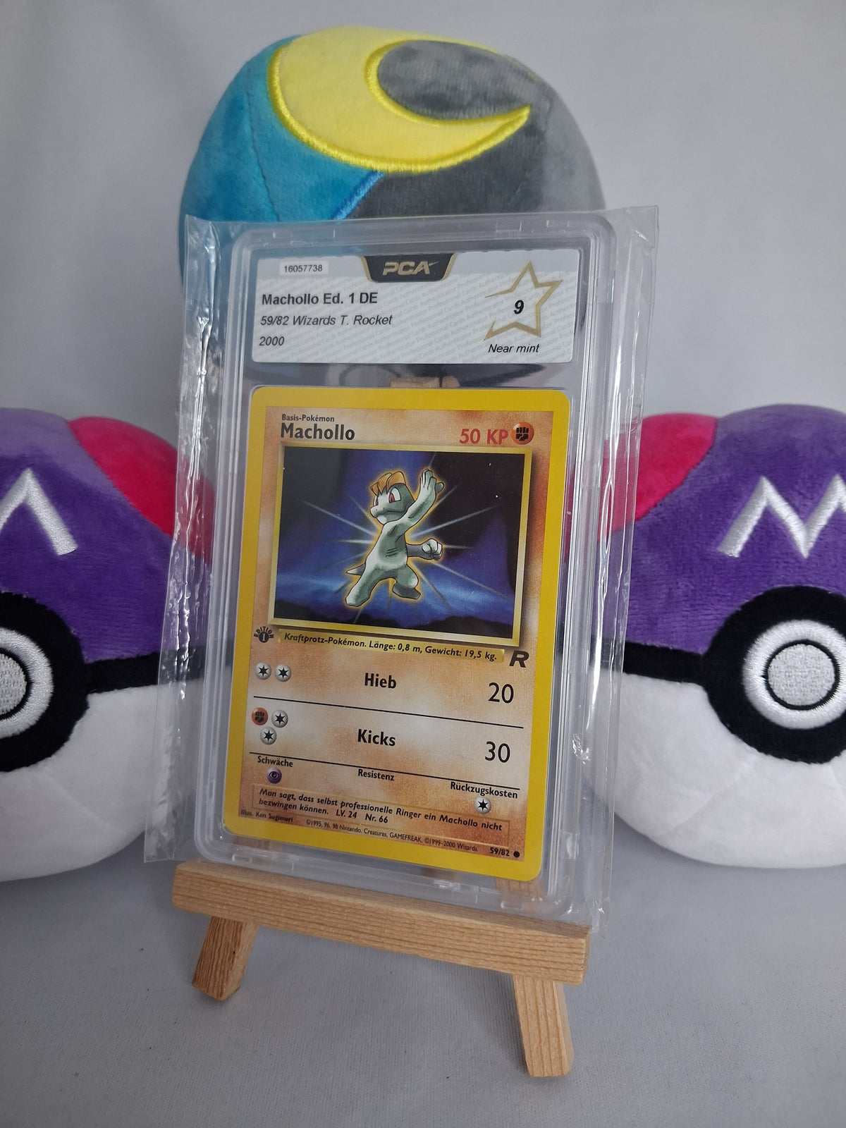 Machollo - Team Rocket (DE) - 59/82 - 1- Edition - PCA 9