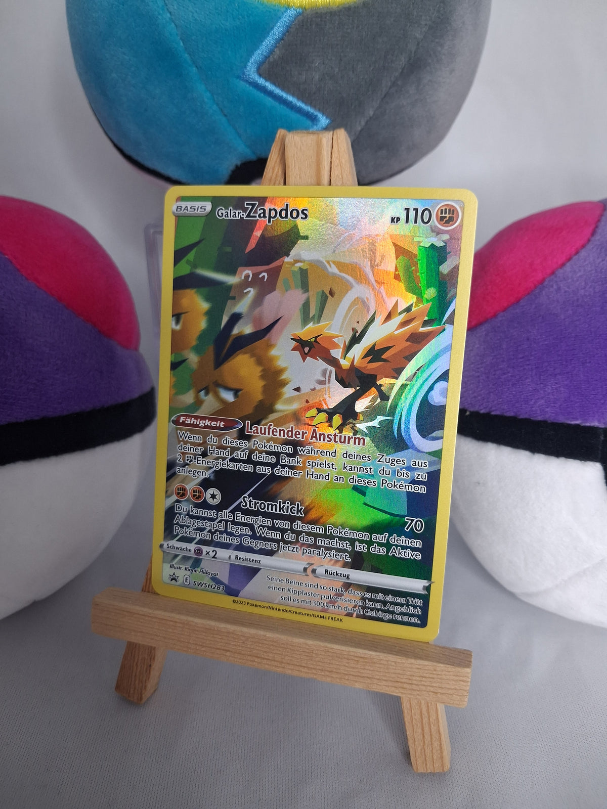 Galar-Zapdos - SWSH Promo (DE) - SWSH283 - Full Art - NM-