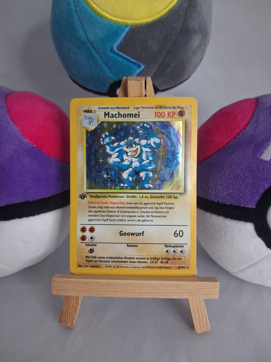 Machomei - Base Set (DE) - 8/102 - 1. Edition Holo - LP/PL