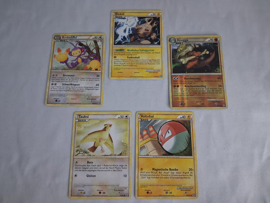 HS Triumph Set mit 5 Karten Knogga - HS Triumph (DE) - 44/102 - Reverse Holo - GD/LP