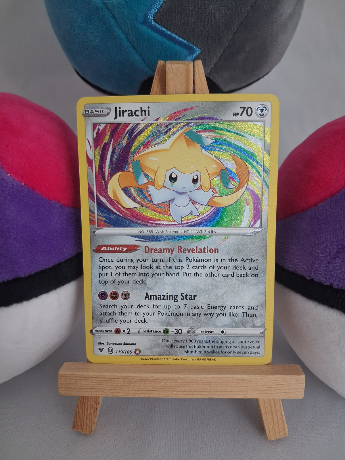 Jirachi - Farbenschock (EN) - 119/185 - Amazing Rare - NM