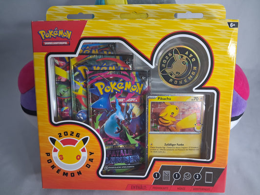Pikachu Day 30 Jahre Kollektion - 2026 - Sealed (leichte Beschädigungen)