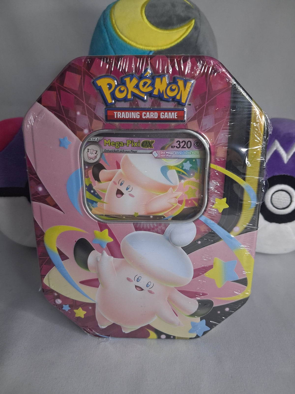 Mega-Pixi ex Mondschein Tin (DE) - 2026 - Sealed (Folie beschädigt)