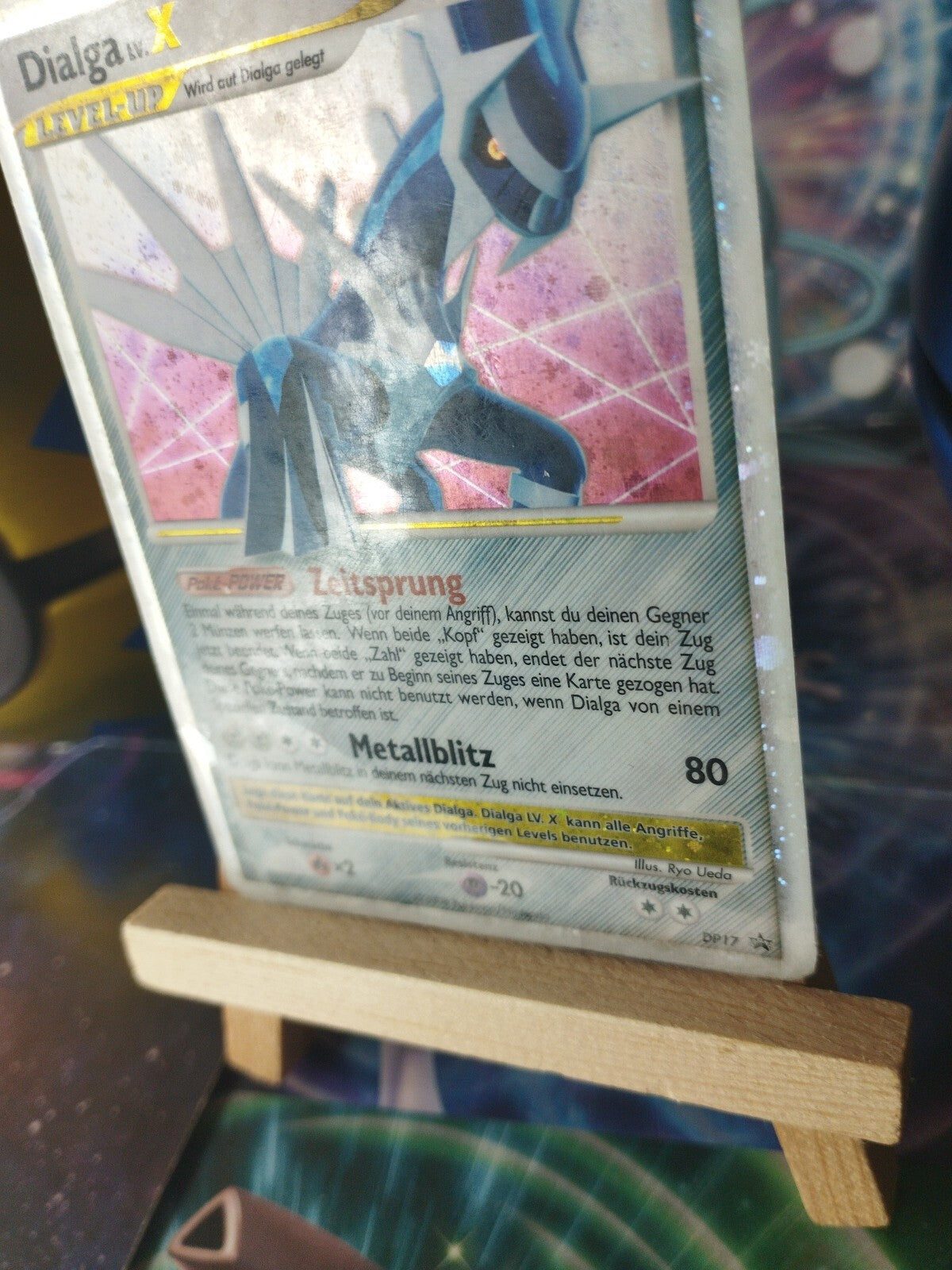 Pokémon Karte Dialga Lv. X DP17 Promo WOTC PSA LAMINIERT Laminated