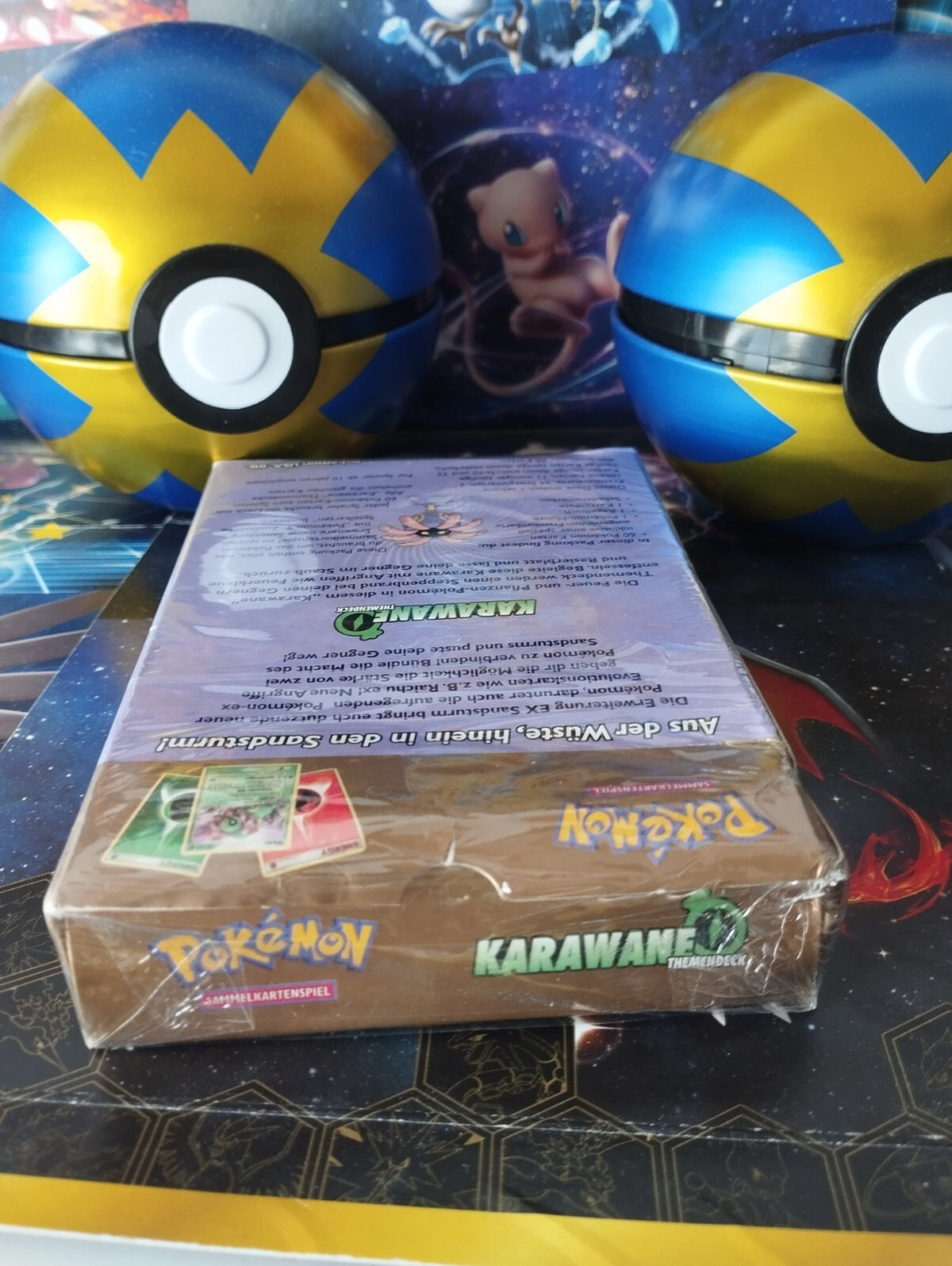 Pokémon ex Sandsturm Karawane Themendeck Neu OVP Sealed Wielie WOTC PSA DE RARE!