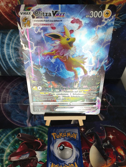Pokémon Blitza VMAX SWSH184 Promo Jumbo Oversize XXL DE PSA NM EX Jolteon