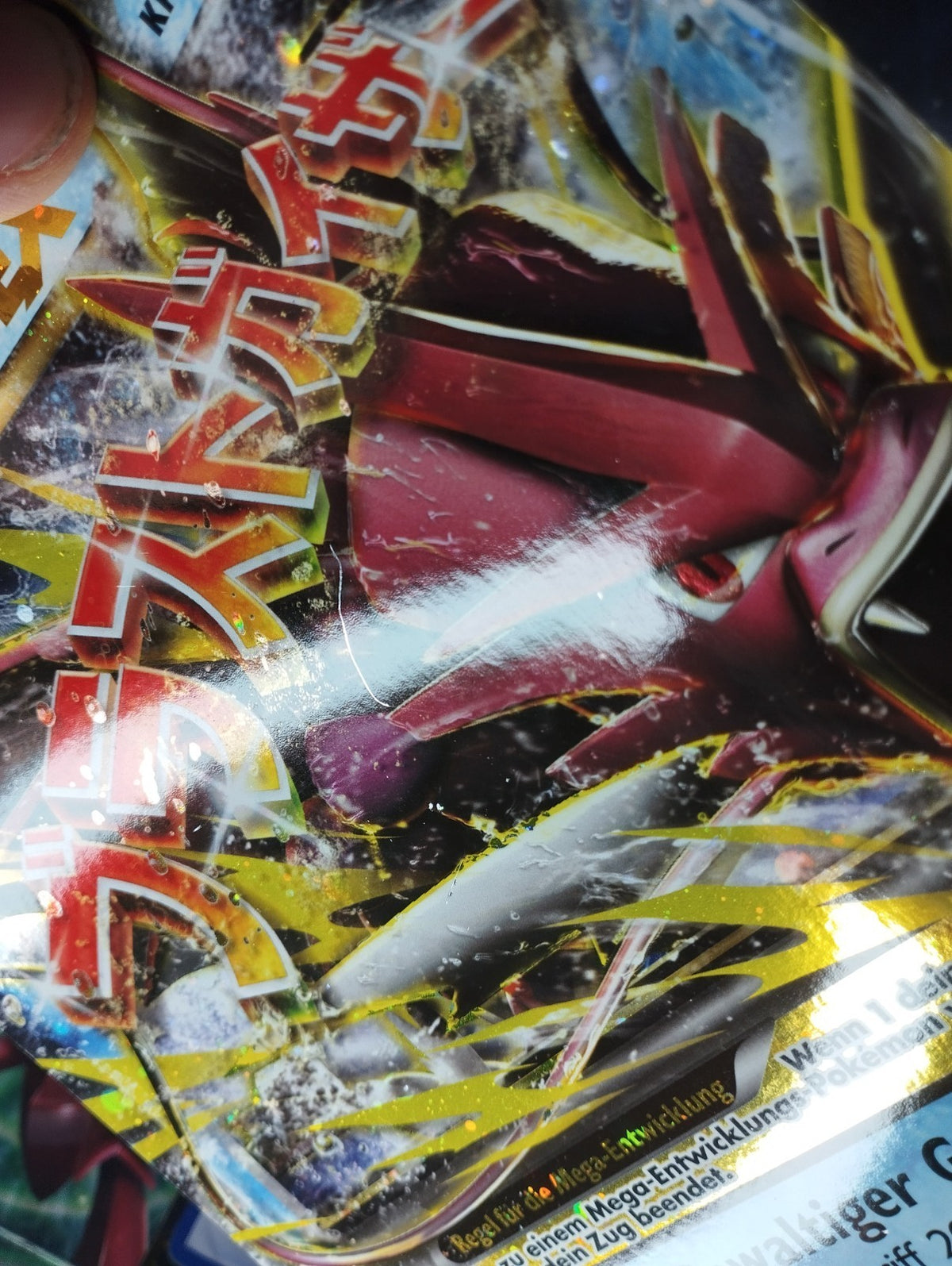 Pokémon MGarados EX 27/122 XY TurboFieber Promo Jumbo Oversize XXL DE PSA NM EX