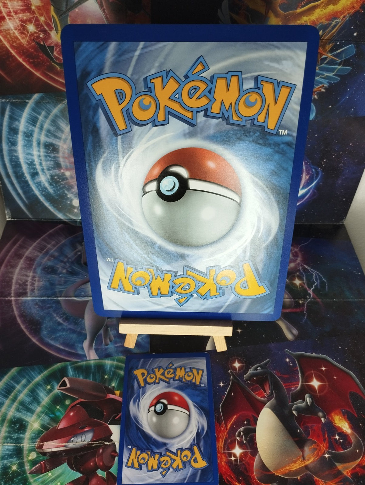 Pokémon Pikachu V-UNION SWSH139-SWSH142 Promo Jumbo Oversize XXL DE PSA NM #1