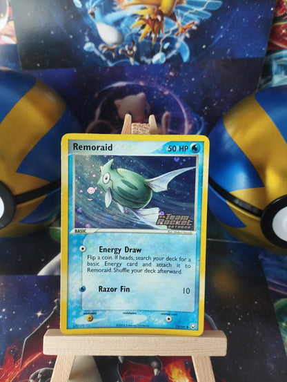 Pokémon Karte Remoraid 73/109 ex Team Rocket Returns Stamp Reverse Holo PSA WOTC