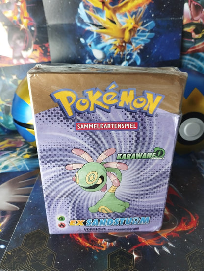 Pokémon ex Sandsturm Karawane Themendeck Neu OVP Sealed Wielie WOTC PSA DE RARE!