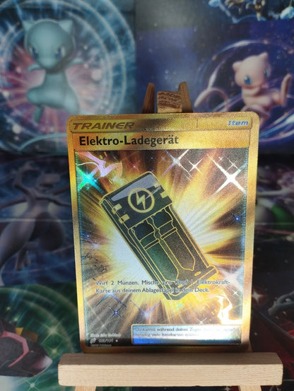 Pokémon Elektro-Ladegerät Trainer Gold 193/181 DE PSA Teams sind Trumpf NM EX