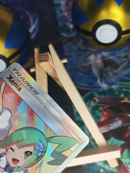 Pokémon Xenia Trainer Fullart 164/168 Sturm am Firmament DE PSA PL