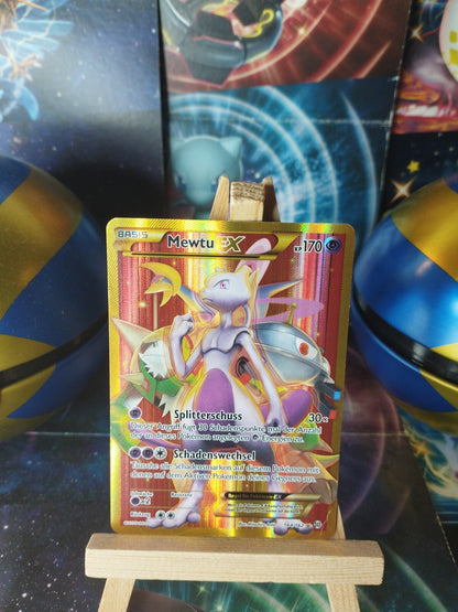 Pokémon Mewtu EX 164/162 XY Turbofieber Breakthrough Mewtwo PSA NM DE