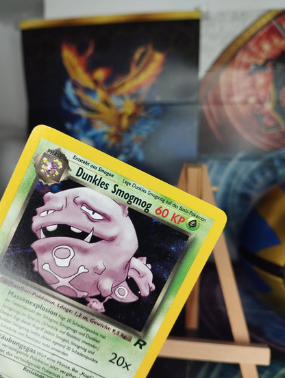 Pokémon Karte Dunkles Smogmog 14/82 Team Rocket Dark Weezing WOTC Holo PSA DE EX