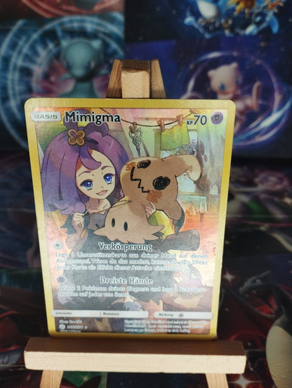 Pokémon Mimigma 245/236 Welten im Wandel DE PSA Character Rare GD LP Mimikyu