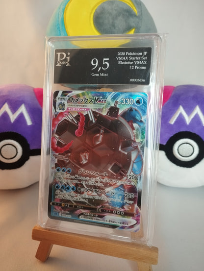 Blastoise VMAX - Blastoise VMAX Starter Set (JP) - 002/020 - VMAX - Pi Grading 9,5