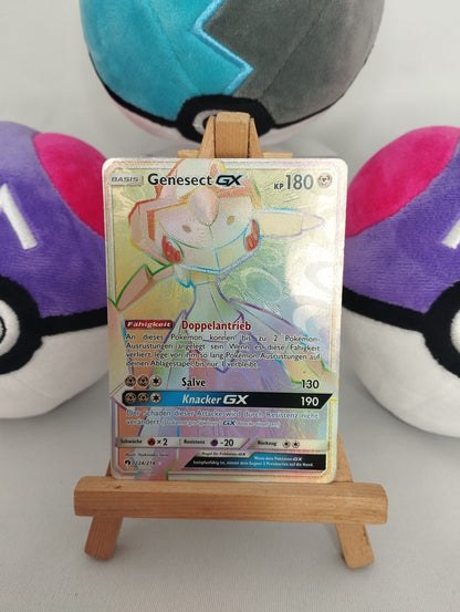Pokémon Genesect GX 224/214 Echo des Donners DE PSA LP Rainbow