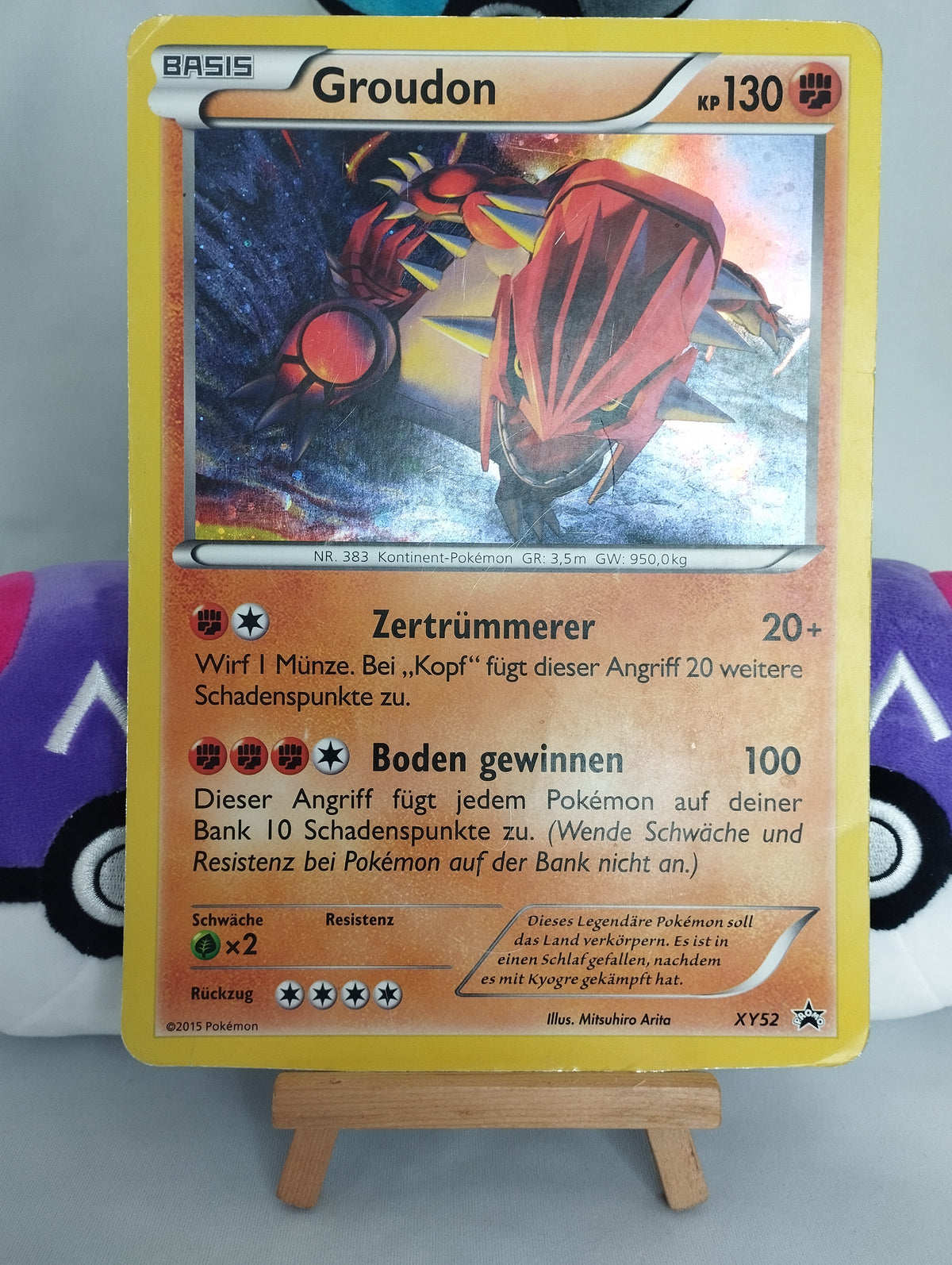 Groudon - XY Promo (DE) - XY52 - Jumbo Oversize - PL