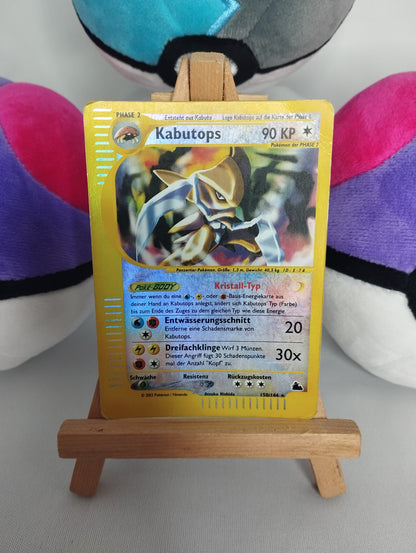 Pokémon Kabutops 150/144 Reverse Holo Skyridge Kristall PSA WOTC DE Crystal
