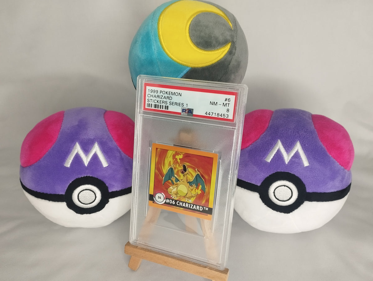Glurak (Charizard) - Stickers Series 1 (EN) - #6 - Sticker - PSA 8