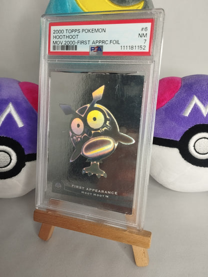 Pokémon Karte Hoothoot Pokemon The Movie 2000 First Appearance Foil Topps PSA 7