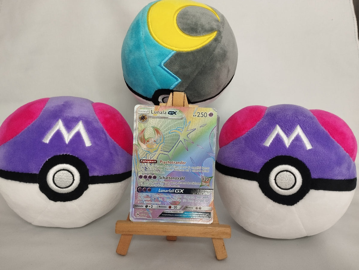 Lunala GX - Sonne & Mond Base Set (DE) - 153/149 - Rainbow - GD