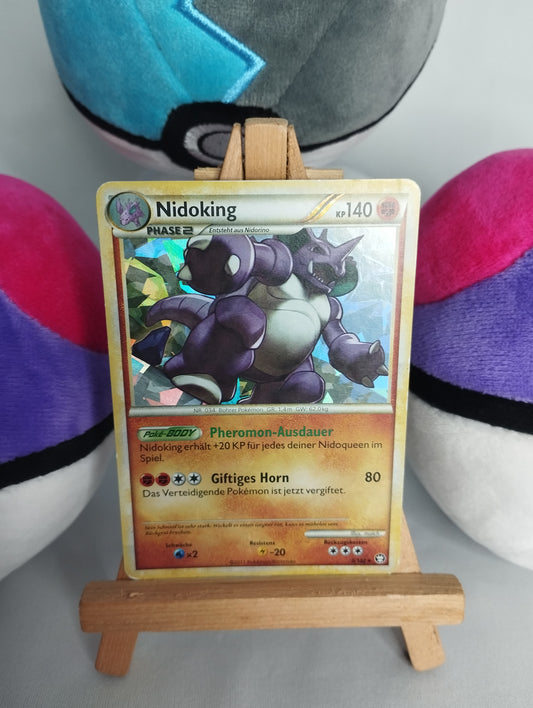 Nidoking - HS Triumph (DE) - 6/102 - Shattered Holo Ice - GD