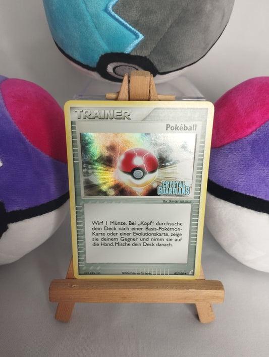 Pokéball - ex Crystal Guardians (DE) - 82/100 - Reverse Holo Stamp - LP