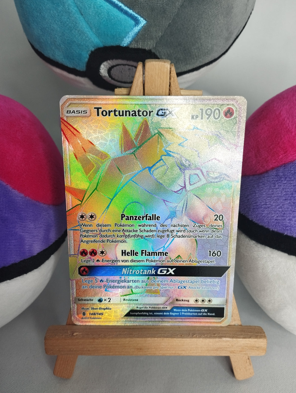 Tortunator GX - Stunde der Wächter (DE) - 148/145 - Rainbow - EX