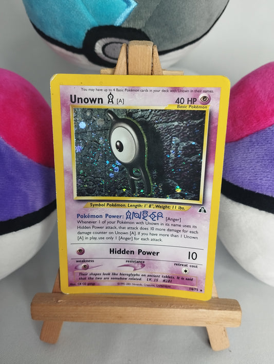 Icognito A (Unown A) - Neo Discovery (EN) - 14/75 - Holo - PL