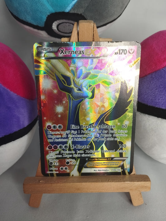 Xerneas EX - XY Base Set (DE) - 146/146 - Full Art - LP/PL