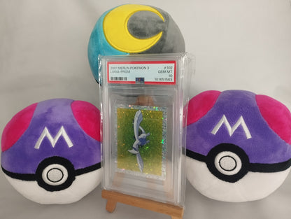 Lugia Prism - Merlin 3 (EN) - #102 - Holo Sticker - PSA 10 POP 4