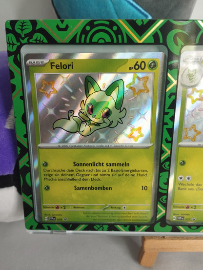 Maskagato ex co. - Maskagato ex Premium Kollektion (DE) - SVP 076 077 078 - Shiny inkl. Magentischer Kartenhalter - NM