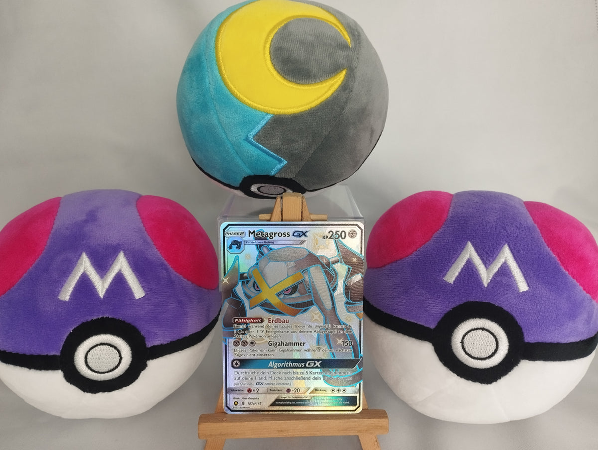 Pokémon Metagross GX Shiny 157a/145 Verborgenes Schicksal Promo DE PSA NM Alt