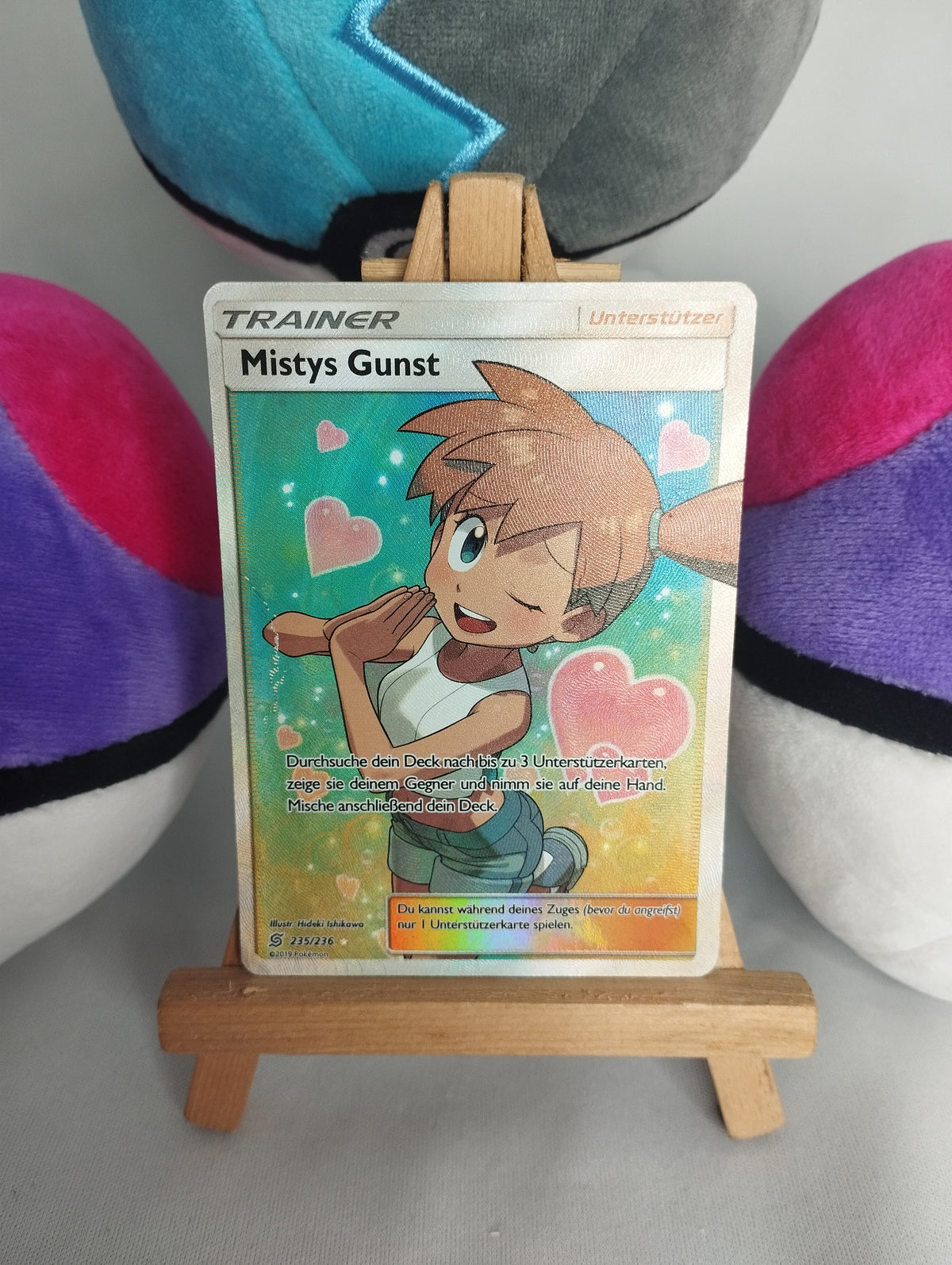 Pokémon Mistys Gunst 235/236 Trainer Fullart Bund der Gleichgesinnten DE PSA PL