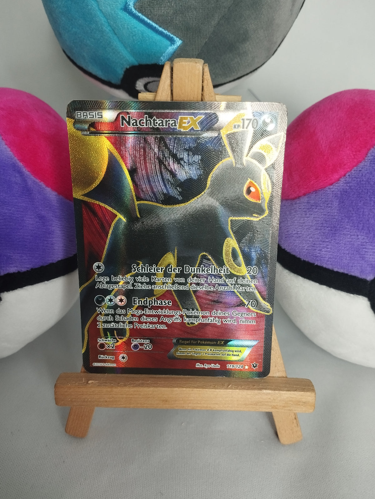 Nachtara EX - XY Schicksalsschmiede (DE) - 119/124 - EX Fullart - LP