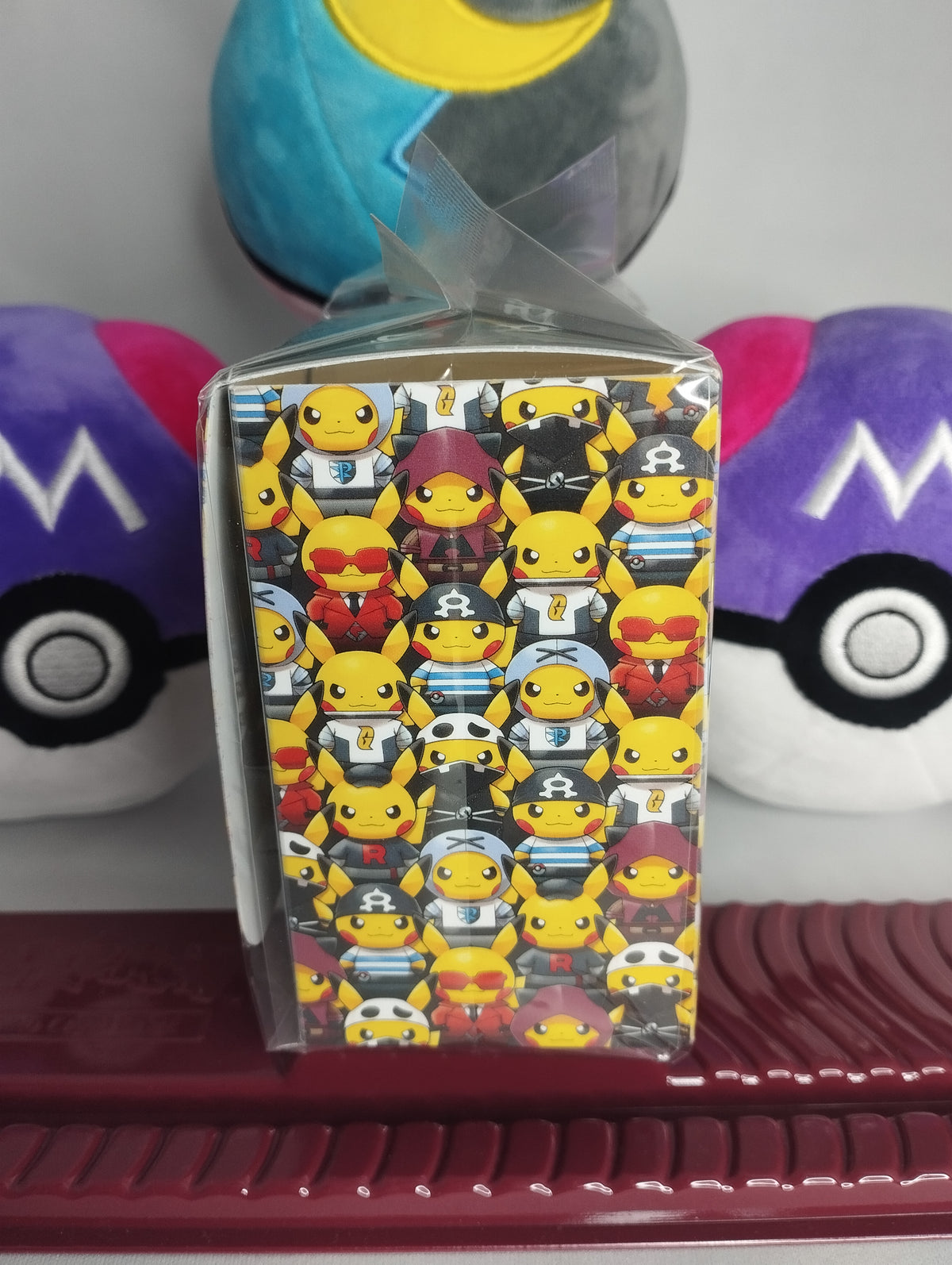 Pretend Team Skull Grunt Pikachu Cosplay Deck Box (JP) - 2016 - Sealed