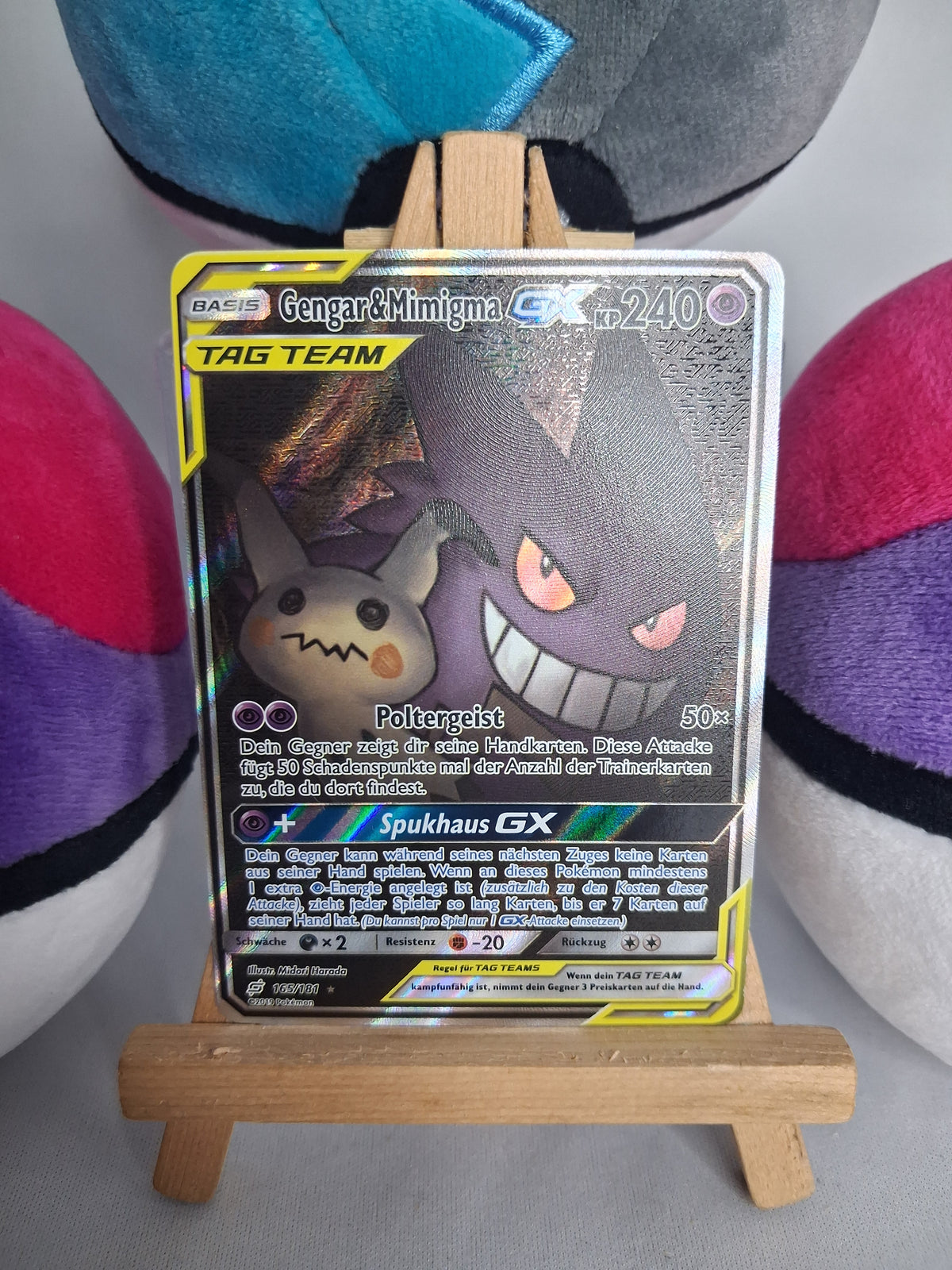 Gengar & Mimigma GX - Teams sind Trumpf (DE) - 165/181 - GX Alternate Art - EX