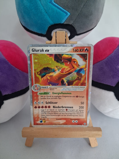 Glurak ex - ex Feuerrot & Blattgrün (DE) - 105/112 - ex - PL