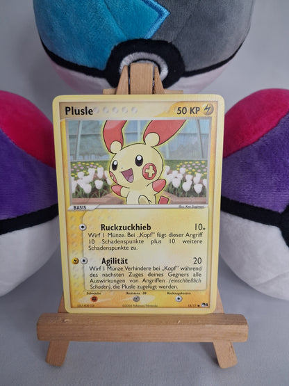 Plusle - POP Series 1 (DE) - 13/17 - Non Holo - NM-/EX+