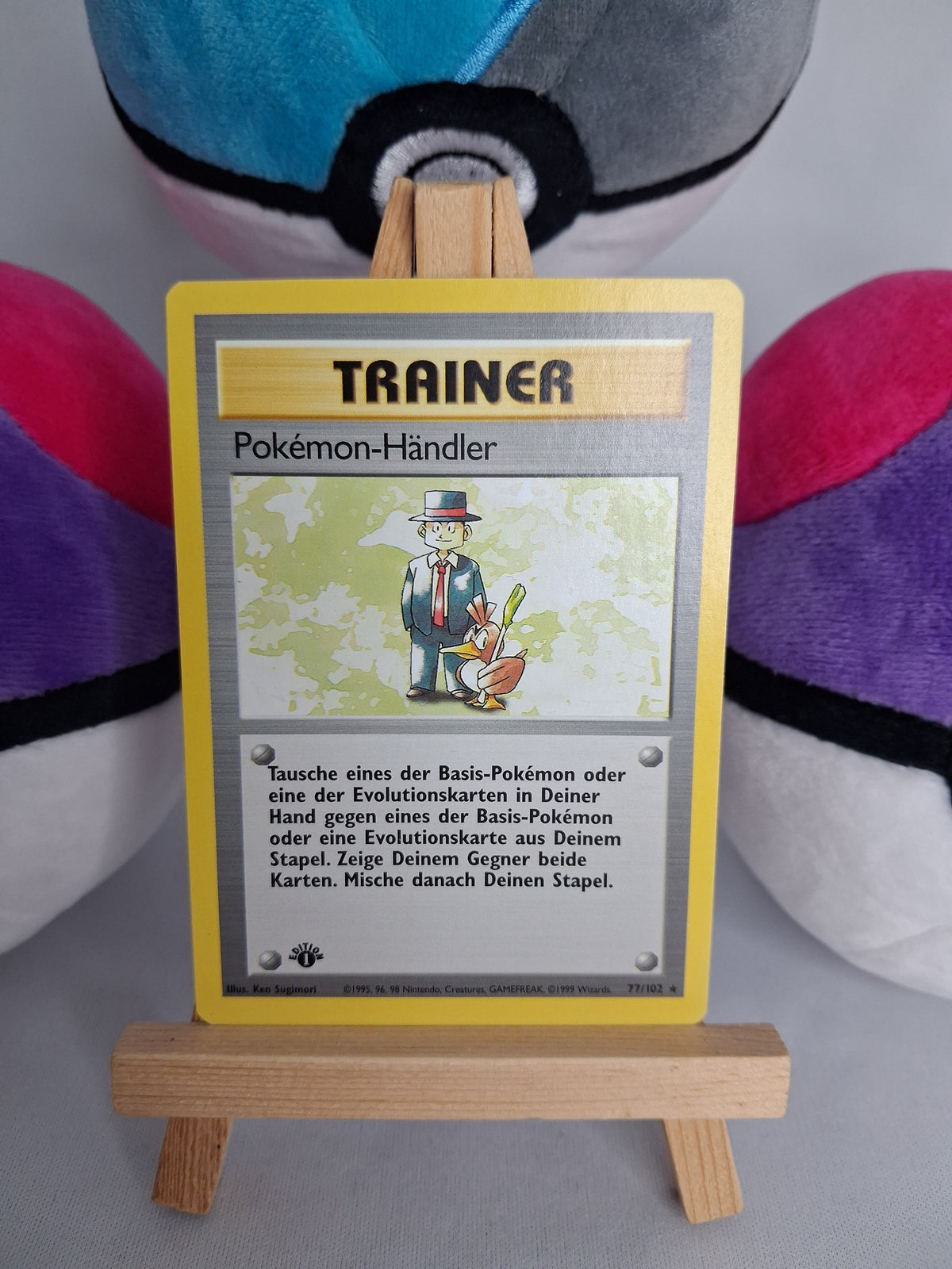Pokémon-Händler - Base Set (DE) - 77/102 - 1. Edition - EX+