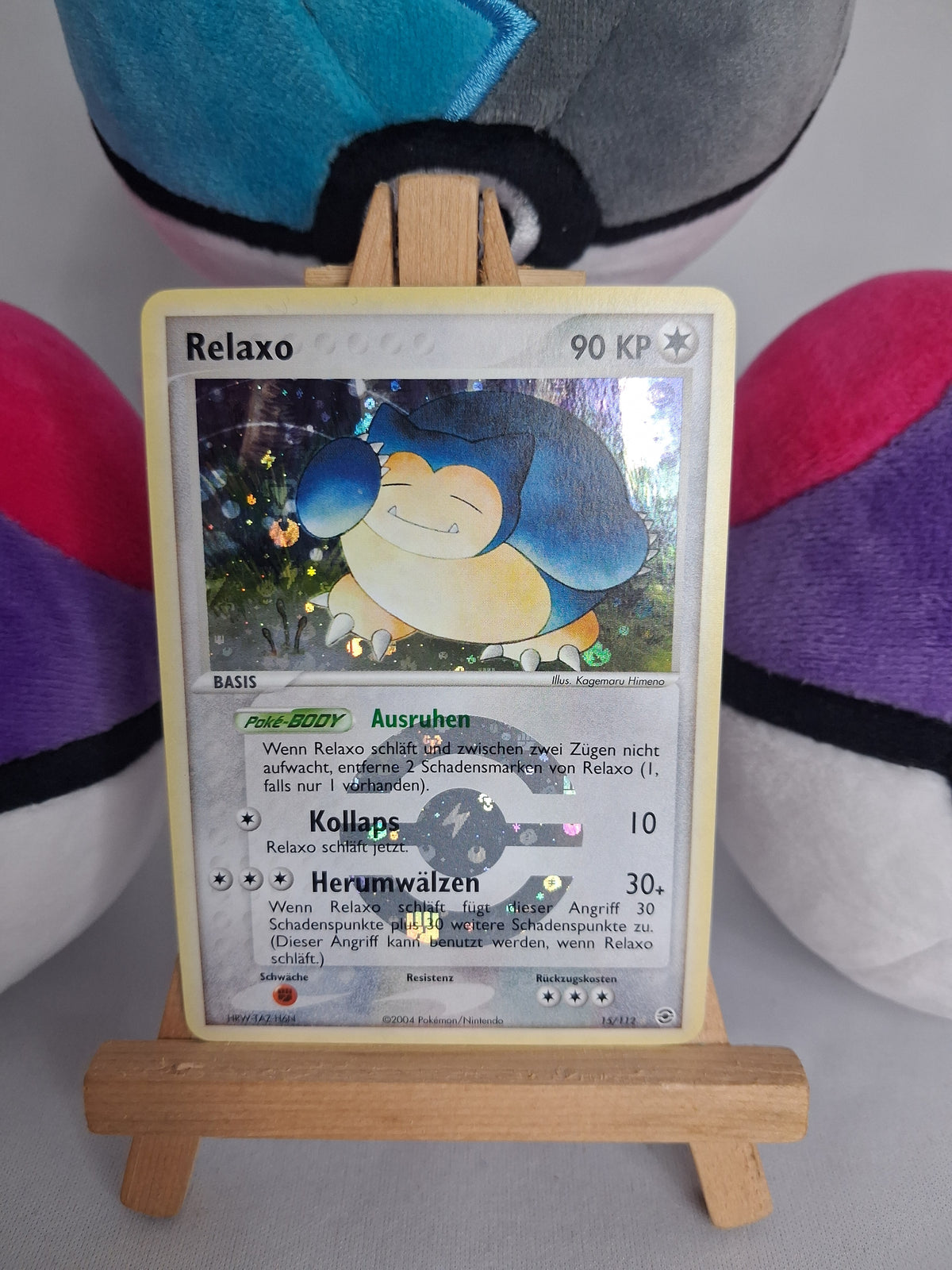 Relaxo - ex Feuerrot & Blattgrün (DE) - 15/112 - Reverse Holo - NM