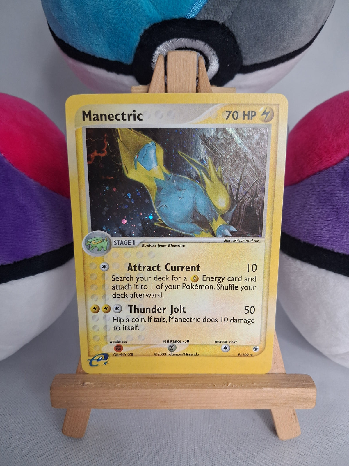 Voltenso (Manectric) - ex Rubin & Saphir (EN) - 9/109 - Holo - NM/NM-