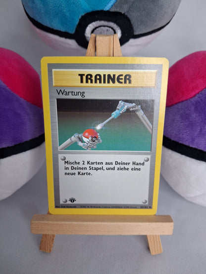 Wartung - Base Set (DE) - 83/102 - 1. Edition - EX+